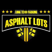 Airport: Asphalt Lots Covered Parking Background