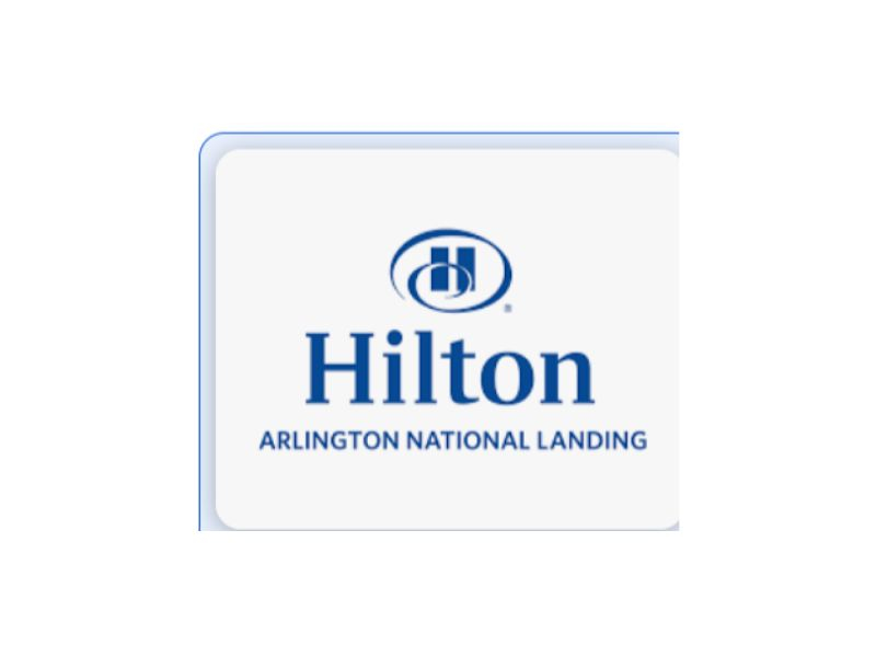 Airport: Hilton Arlington National Landing Garage Background